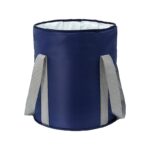Collapsible Foot Bath Basin Portable Foldable Foot Bath Tub for Soaking Feet Home Foot Spa Travel Water Bucket for Soaking Feet Navy