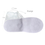 X-Large Waterproof PVC Dust Proof Shoe Covers Reusable Non Slip Snow Rain Shoes Cover Shoe Protector Guards Water Resistant Overshoe 1 Pair - Image 3