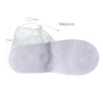 Medium Waterproof PVC Dust Proof Shoe Covers Reusable Non Slip Snow Rain Shoes Cover Shoe Protector Guards Water Resistant Overshoe 1 Pair - Image 3