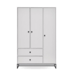 Enza Home Kalinsta 3 Doors Wardrobe White