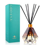 100 ML Jasmine Scent Reed Diffuser Stick Oil Air Fresheners Set Home Fragrance Diffuser with Fiber Sticks for Home Aroma Bathroom and Hotel - Image 2