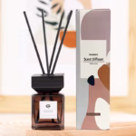 100 ML Shangri-La Scent Reed Diffuser Stick Oil Air Fresheners Set Home Fragrance Diffuser with Fiber Sticks for Home Aroma Bathroom and Hotel