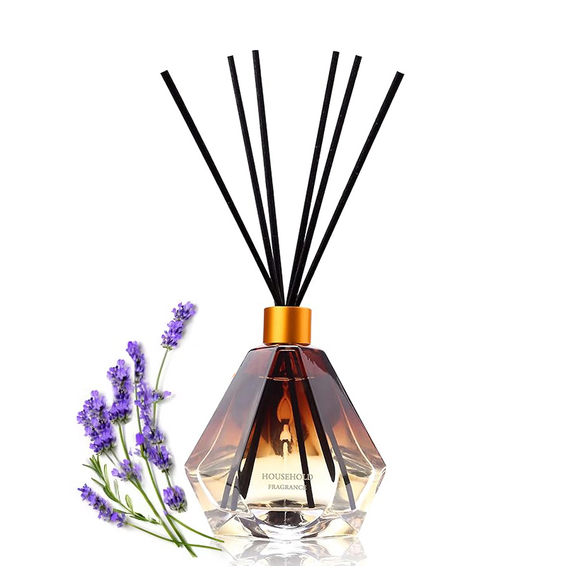 100 ML Scent Reed Diffuser Stick Oil Air Fresheners Set Home Fragrance Diffuser with Fiber Sticks for Home Aroma Bathroom and Hotel (5) 100 ML Lavender Scent Reed Diffuser Stick Oil Air Fresheners Set Home Fragrance Diffuser with Fiber Sticks for Home Aroma Bathroom and Hotel - Image 1