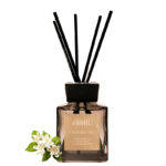 100 ML Jasmine Scent Reed Diffuser Stick Oil Air Fresheners Set Home Fragrance Diffuser with Fiber Sticks for Home Aroma Bathroom and Hotel