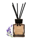 100 ML Lavender Dream Scent Reed Diffuser Stick Oil Air Fresheners Set Home Fragrance Diffuser with Fiber Sticks for Home Aroma Bathroom and Hotel