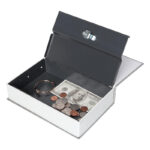 27 CM Love Book Safe Box with Key Lock Metal Inner Container Faux Book Hidden Safe Secret Diversion Storage Box for Money Jewelry and Documents - Image 2