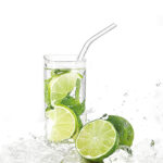 350 ML Drinking Glass Jar with Glass Straw and Airtight Bamboo Lid Tumbler Glass for Iced Coffee Juice Cocktail Beer and Cold Beverages 1 Piece - Image 4