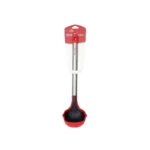 Betty Crocker Silicone Soup Ladle with Stainless Steel Handle