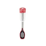 Betty Crocker Silicone Slotted Spoon with Stainless Steel Handle