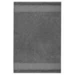 50 CM X 100 CM Cannon 100% Cotton Hand Towel Soft Quality Absorbent Towels Daily Bathroom Use 1 Piece Gray - Image 3