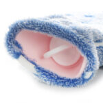 650 ML Hot Water Bottle with Soft Cover Hot Water Bag for Menstrual Cramps Neck and Shoulder Pain Relief Hot and Cold Therapies Hand Feet Warmer Blue - Image 2