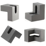 20 CM Folded Tissue Box Creative Triangle Box Cover Facial Tissue Dispenser for Kitchen Livingroom Bedroom Décor Gray 1 Piece - Image 2