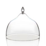 28 CM Round Acrylic Cake Stand with Dome Clear Cover Acrylic Serving Display Tray for Cake Desserts Patisserie and Appetizers - Image 4