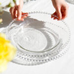 28 CM Round Acrylic Cake Stand with Dome Clear Cover Acrylic Serving Display Tray for Cake Desserts Patisserie and Appetizers - Image 2