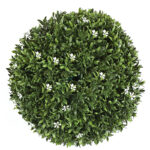 45 CM Artificial 3D Grass Ball Round Balls Artificial Boxwood Plant for Home Decor Garden Wedding Indoor and Outdoor Decoration 1 Piece Green