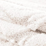 45 CM X 45 CM Throw Pillow Cover with 500G Insert Included Jacquard Weave Square Cushion Cover with Zipper Closure for Living Room Bedroom White 1 Piece - Image 4