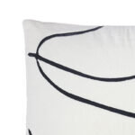 45 CM X 45 CM Throw Pillow Cover with 500G Insert Included Soft Printed Square Cushion Cover with Zipper Closure for Living Room Bedroom White 1 Piece - Image 3