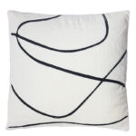 45 CM X 45 CM Throw Pillow Cover with 500G Insert Included Soft Printed Square Cushion Cover with Zipper Closure for Living Room Bedroom White 1 Piece