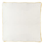 45 CM X 45 CM Throw Pillow Cover with 500G Insert Included with Tassels Tufted Embroidered Rainbow Design Squared Cushion with Zipper for Living Room Bedroom White 1 Piece - Image 3