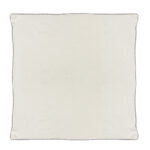 45 CM X 45 CM Throw Pillow Cover with 500G Insert Included Tufted Embroidered Squared Cushion Cover with Zipper for Living Room Bedroom White 1 Piece - Image 3