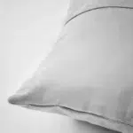 45 CM X 45 CM Throw Pillow Cover with 500G Insert Included Velvet Pillow Cover Soft Solid Squared Cushion with Zipper for Living Room Bedroom Gray 1 Piece - Image 4