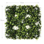 55 CM Artificial 3D Green Wall Grass Plant Simulation Green Grass Home Wall Decoration Hotels Cafes Backdrops Green 1 Piece - Image 3