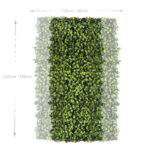 Artificial 3D Expandable Green Wall Grass Plant Simulation Green Grass Home Wall Decoration Hotels Cafes Backdrops Green 1 Piece - Image 3