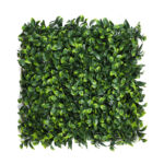 55 CM Artificial 3D Grass Wall Artificial Hedge Panel Artificial Foliage Green Wall Decoration for Home Garden Indoor and Outdoor Green 1 Piece