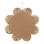 48 CM Handmade Wall Hanging Woven Rattan Mirror Rustic Round Boho Circle Wall Decor Aesthetic Mirrors for Bedroom Living Room Bathroom and Nursery - Image 4