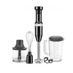 KitchenAid Hand Blender With Accessories 180w Onyx Black