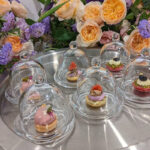 11 CM Round Acrylic Mini Cake Stand with Dome Clear Cover Acrylic Small Serving Display Plate for Cake Candies Chocolate and Appetizers - Image 2