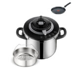 Tefal Clipso+ CHEF 10L Pressure Cooker Includes FREE Tefal Induction Pancake Pan