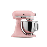 KitchenAid Artisan 4.8L Tilt Head Stand Mixer + 3L bowl + Flex edge beater Dried Rose