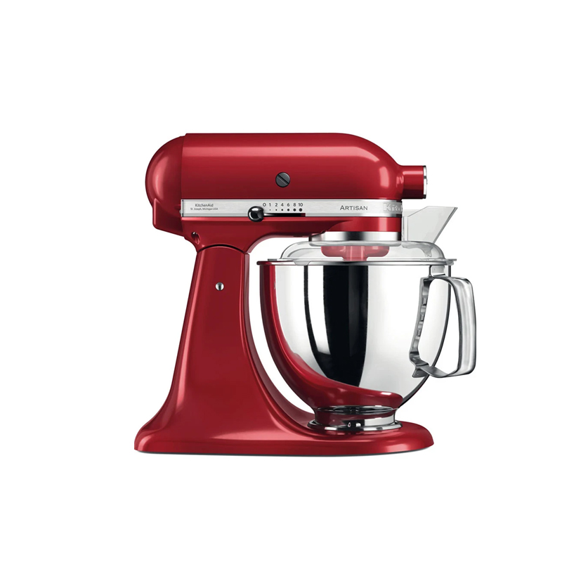 KitchenAid Artisan 4.8L Tilt Head Stand Mixer Empire Red KitchenAid Artisan 4.8L Tilt Head Stand Mixer + 3L bowl + Flex edge beater Empire Red - Image 1
