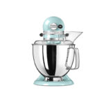 KitchenAid Artisan 4.8L Tilt Head Stand Mixer + 3L bowl + Flex edge beater Ice Blue - Image 2