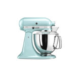KitchenAid Artisan 4.8L Tilt Head Stand Mixer + 3L bowl + Flex edge beater Ice Blue