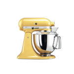 KitchenAid Artisan 4.8L Tilt Head Stand Mixer + 3L bowl + Flex edge beater Majestic Yellow