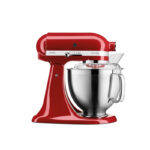 KitchenAid Pastry Robot Tilt Head Stand Mixer + 3L Bowl + Flex Edge Beater Stainless Steel Heads Empire Red