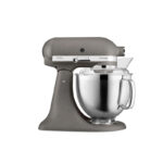 KitchenAid Pastry Robot Tilt Head Stand Mixer + 3L Bowl + Flex Edge Beater Stainless Steel Heads Imperial Gray