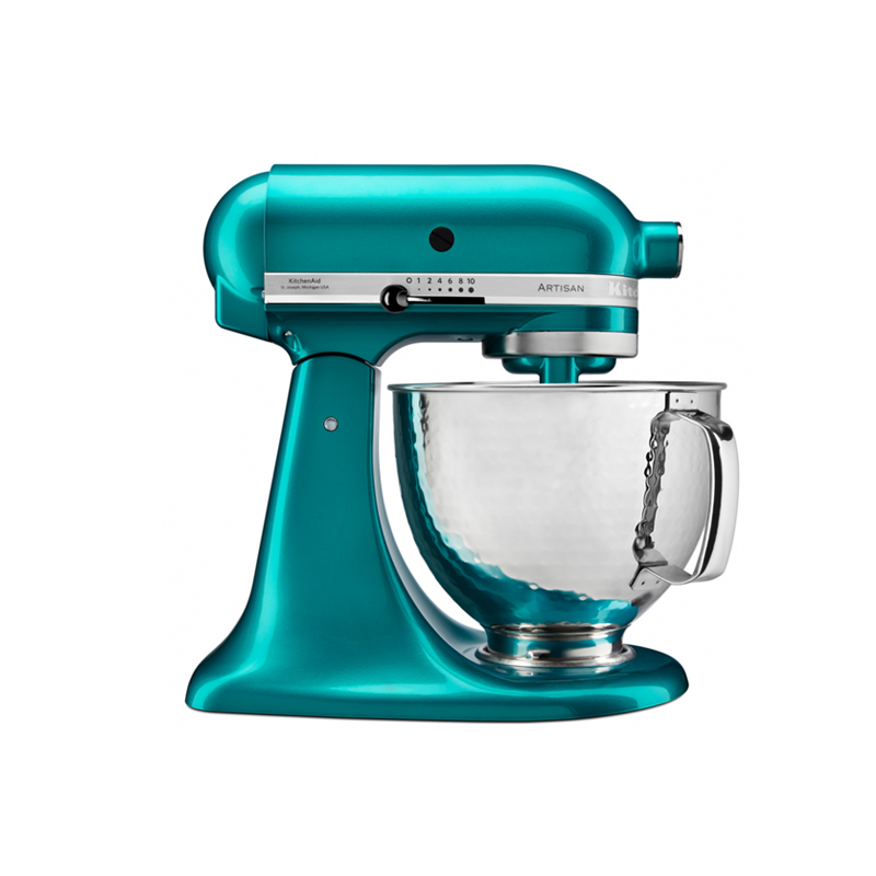 KitchenAid Special Edition Artisan Stand Mixer 4.8L with Hammered Bowl Glacier Blue KitchenAid Special Edition Artisan Stand Mixer 4.8L with Hammered Bowl Glacier Blue - Image 1