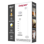 Beper Floor And Table Rechargeable Lamp Height Adjustable, Wall Accessory Usb Cable Included Touch Switch On White P201UTP305 - Image 2
