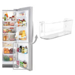 Refrigerator Door Bin Shelf Clear Compatible with Frigidaire Clear Adhesive Refrigerator Storage Basket