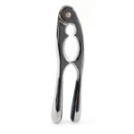 17 CM Walnut Clip Multifunctional Pliers to Remove Hard Shell for Walnuts Hazelnuts Almonds and Chestnuts Silver - Image 4
