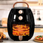 5L 1500W Electric Air Fryer with Rapid Air Circulation Black - Image 2