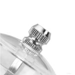 18 CM Acrylic Salt and Spices Mill Grinder Manual Kitchen Grinding Tool for Spices Condiment Salt and Pepper 1 Piece Transparent - Image 2