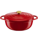Tefal Air Cast Aluminum Oval Cocotte 30 CM x 32 CM with Lid