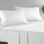 50 CM X 75 CM Cannon Pure Cotton Pillow Cover Shams Soft and Breathable Wrinkle Resistant 2 Pieces White