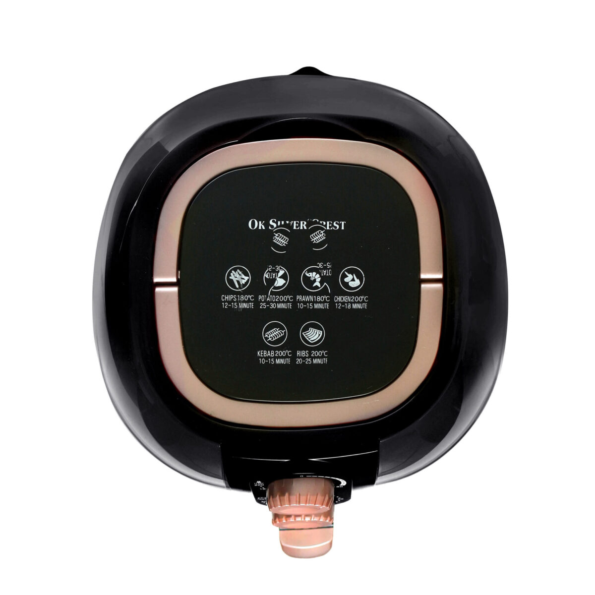 5L 1500W Electric Air Fryer with Rapid Air Circulation Black - Image 4