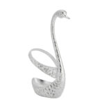 Elegant Tableware Base Holder Kitchen Utensils Organizer for Forks Spoons and Knives Silver - Image 4