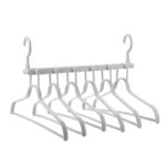 6 in 1 Multi Hangers with 360° Swivel Hooks Space Saving Clothes Hangers for Shirts Dresses Pants and Jackets 1 Piece Gray